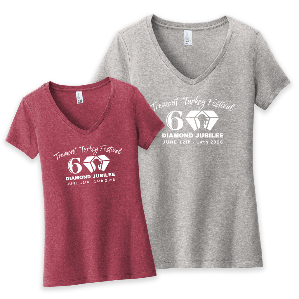 TTF26 - Tremont Turkey Festival - Ladies V-Neck