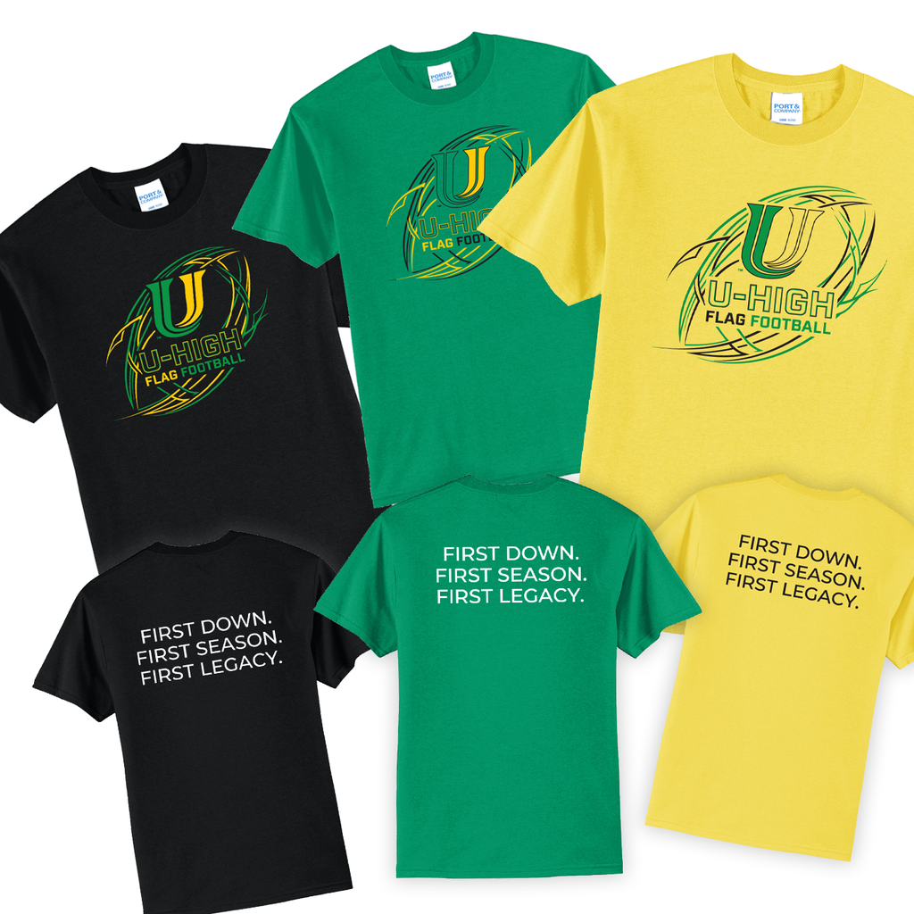 UHFGFB26 - U-High Flag Football - T-Shirt