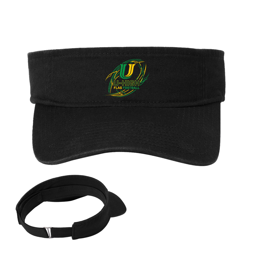 UHFGFB26 - U-High Flag Football - Fashion Visor