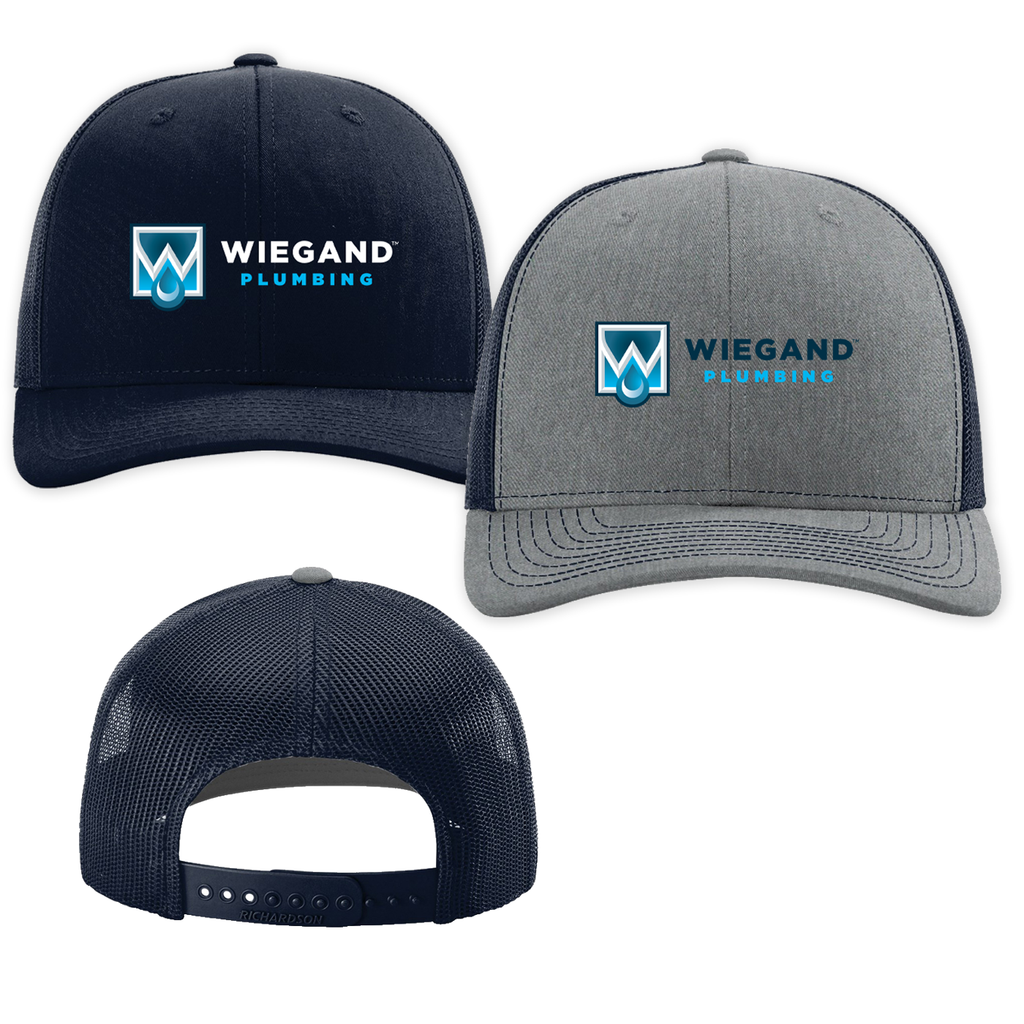 WGPBNG - Wiegand Plumbing - Richardson Trucker Cap (Horizontal)