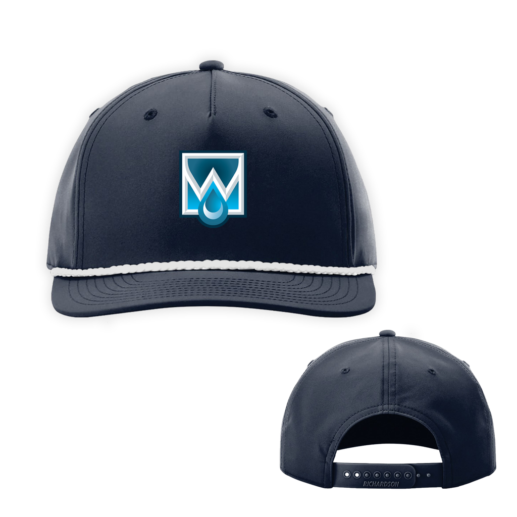 WGPBNG - Wiegand Plumbing - Richardson 5-Panel Classic Rope Cap - EMB