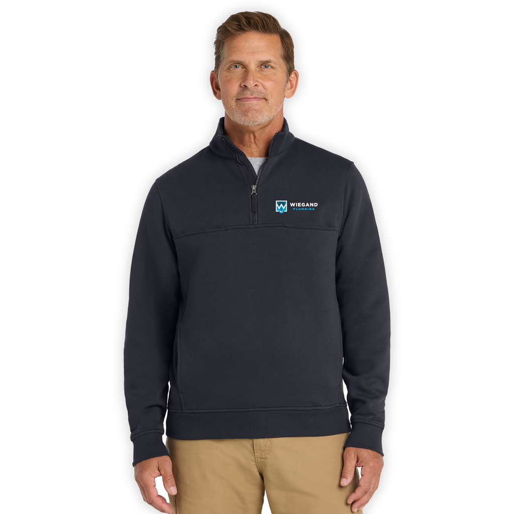 WGPBNG - Wiegand Plumbing - CornerStone® 1/2-Zip Job Shirt