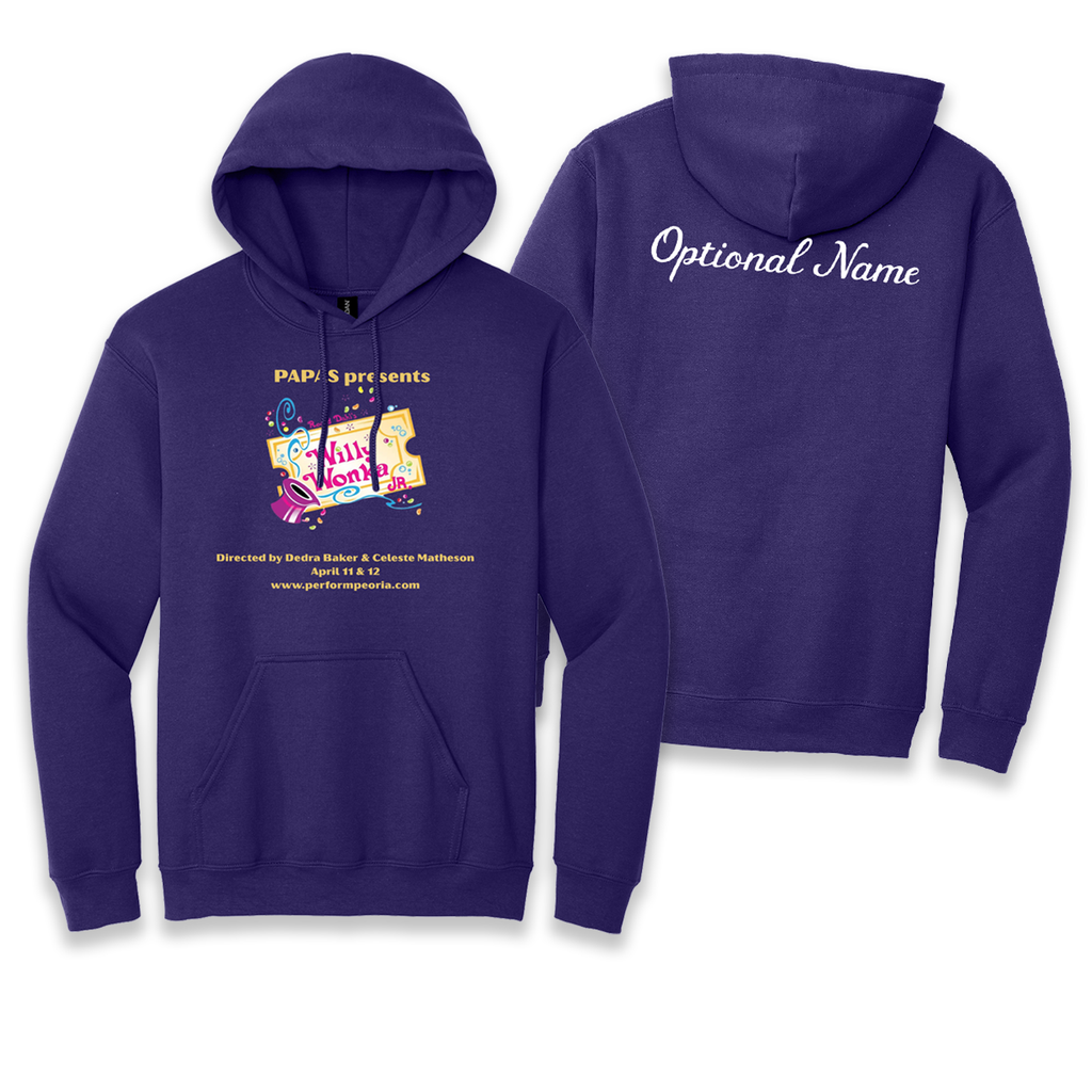 PAWW26 - Willy Wonka - Gildan® Softstyle® Midweight Pullover Hooded Sweatshirt