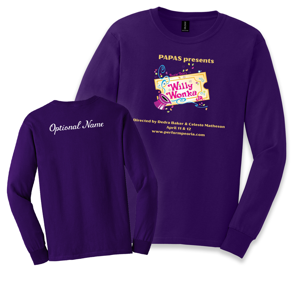 PAWW26 - Willy Wonka - Gildan Softstyle® Long Sleeve T-Shirt