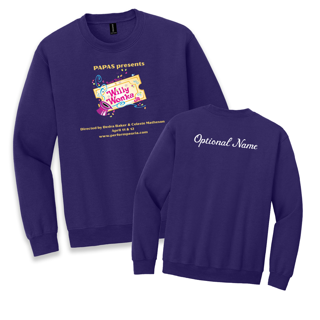 PAWW26 - Willy Wonka - Gildan® Softstyle® Crewneck Sweatshirt