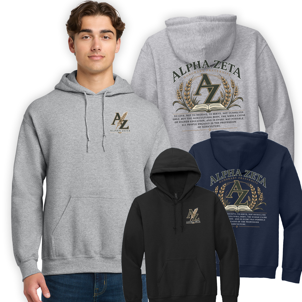 ISUAG26 - Alpha Zeta Fraternity - Hooded Sweatshirt