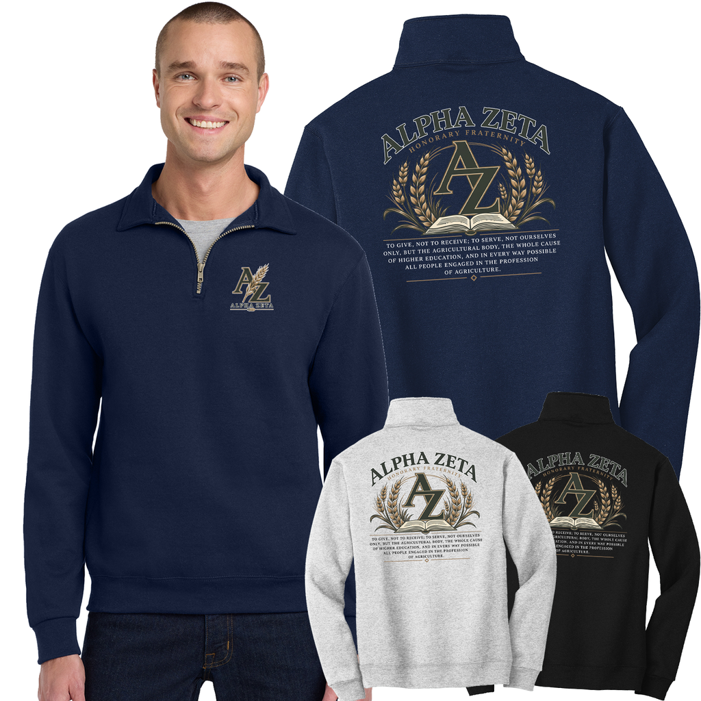 ISUAG26 - Alpha Zeta Fraternity - Jerzee 1/4 Zip