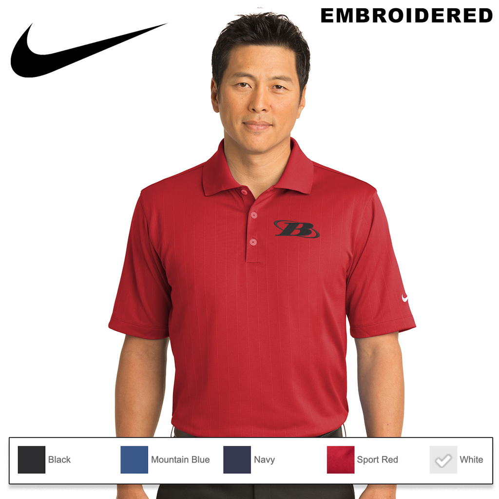 BB - EMB - Nike Dri-FIT Textured Polo