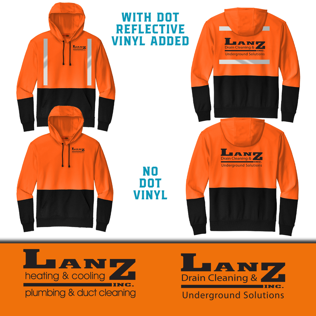Lanz - Enhanced Visibility Fleece Hoodie