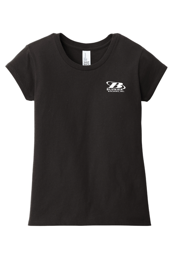 BCP - Blunier Customer - Girls Ring Spun Cotton Tee - Black