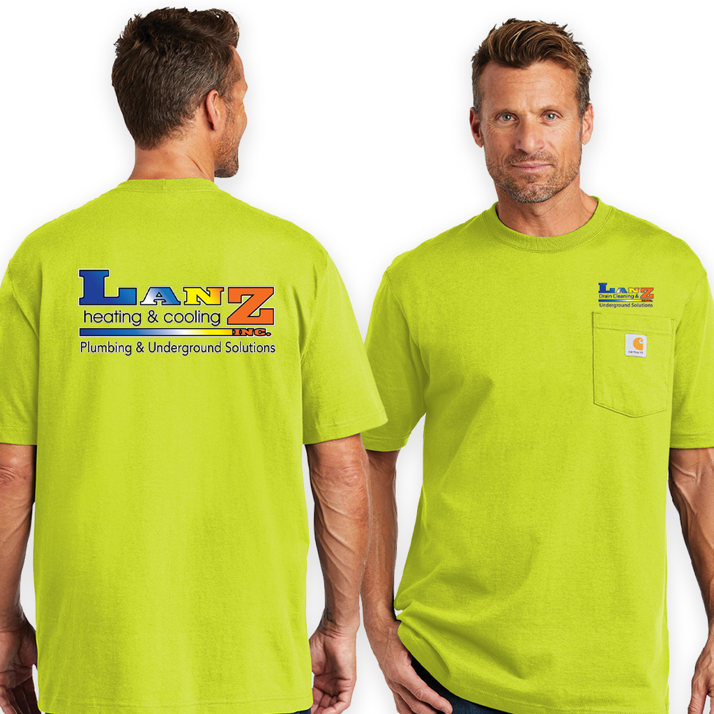 LANZ - Lanz Heating and Cooling Carhartt Pocket Tee