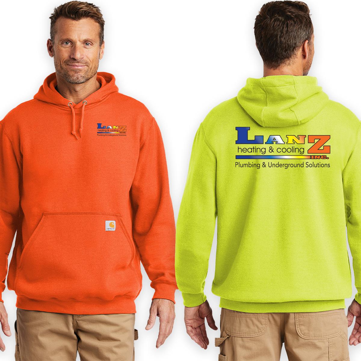 Carhartt hi vis sweatshirt deals