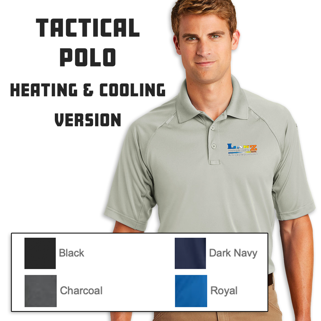 LANZ - EMB - Heating and Cooling Mid-weight Snag-Proof Tactical Polo
