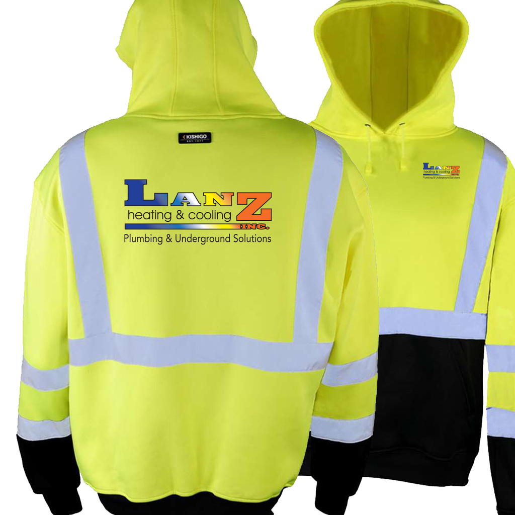 LANZ - Lanz Heating and Cooling Kishigo Hi-Vis Sweatshirt