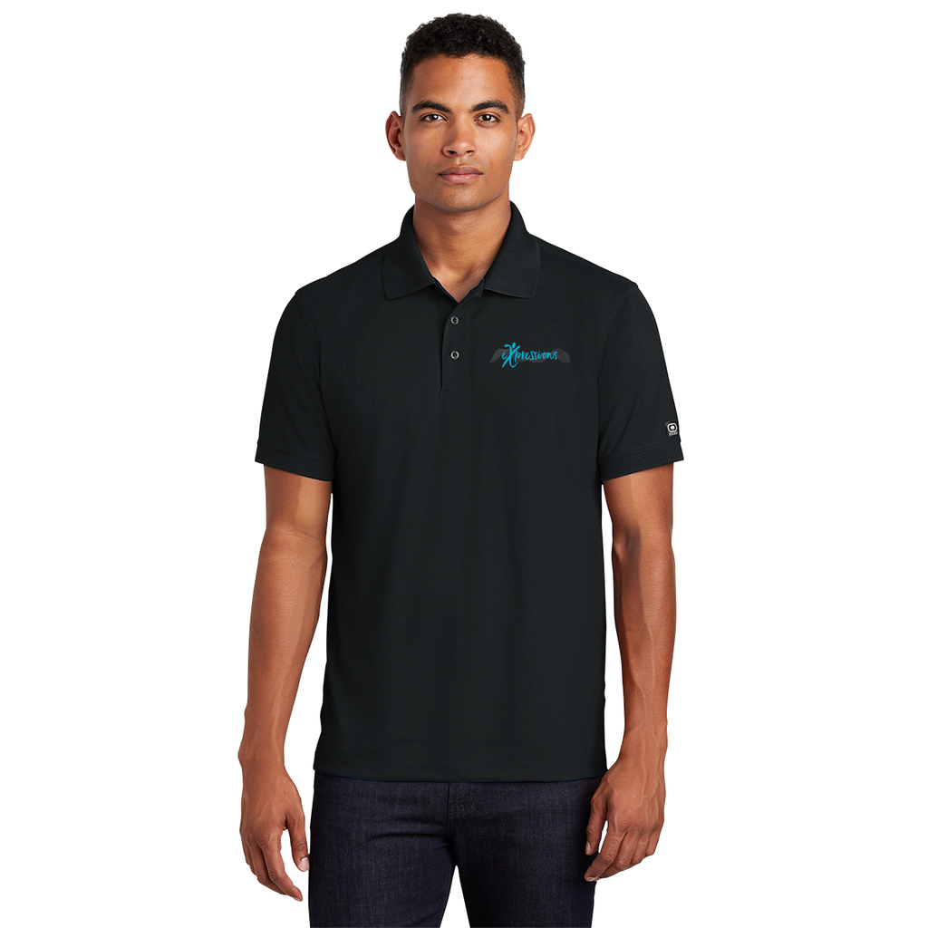 eXpressions - Mens Embroidered Polo