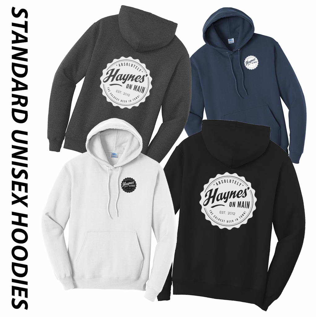 HOM23 - Haynes' on Main - Fleece Pullover Hoodie