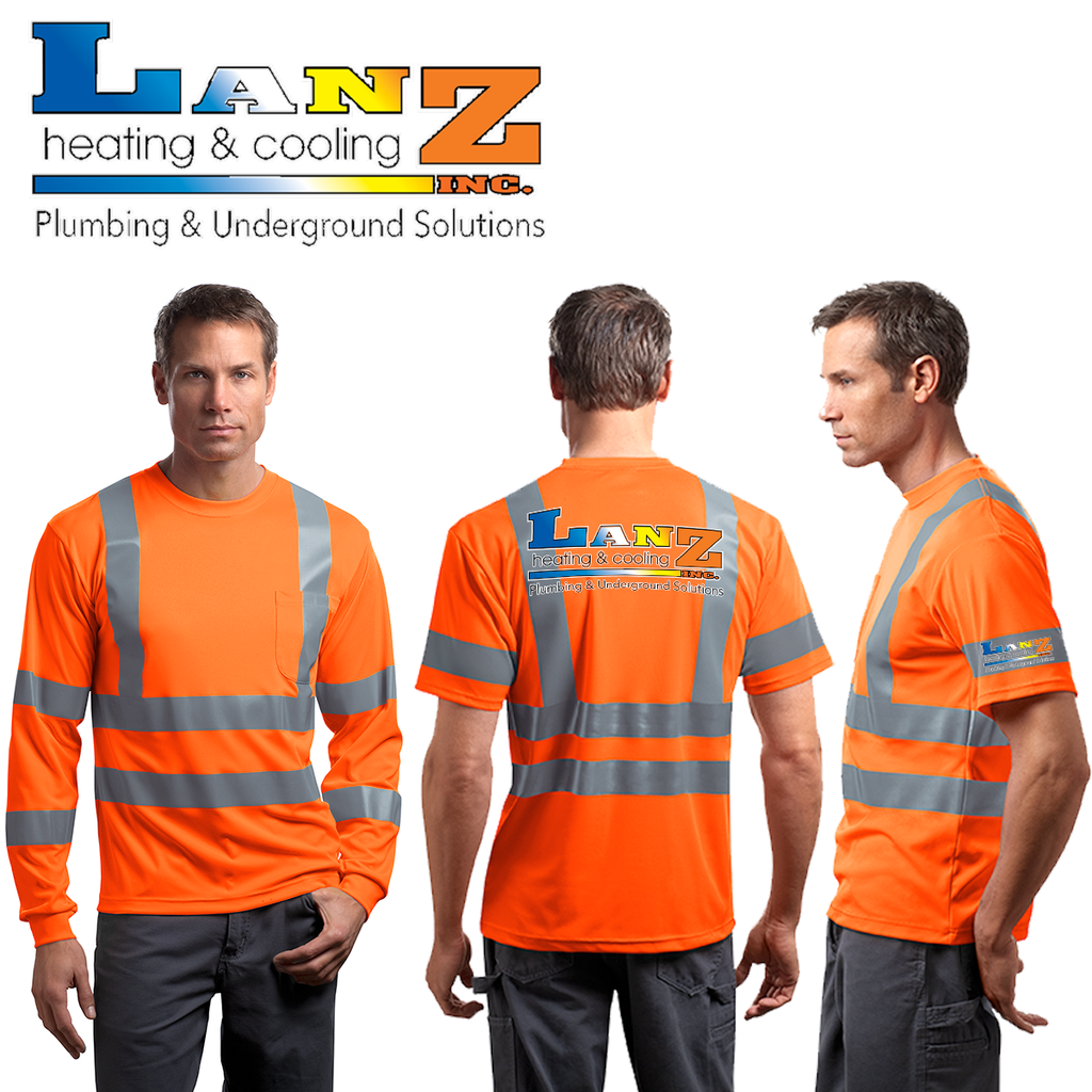 Lanz - Underground Solutions - ANSI 107 Class 3 Snag-Resistant Reflective Shirts