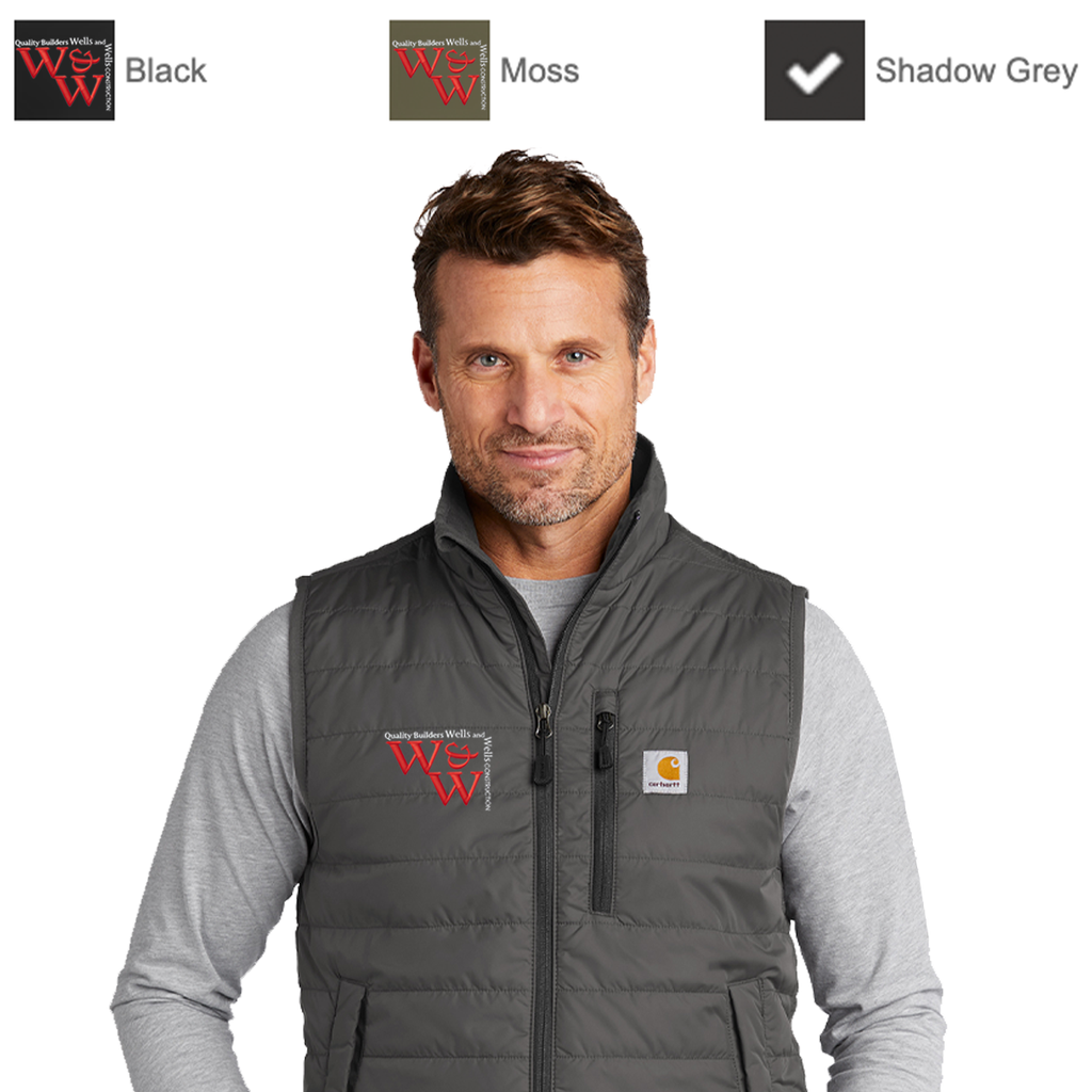 WWC22 - Wells & Wells Construction - EMB - Carhartt Gilliam Vest