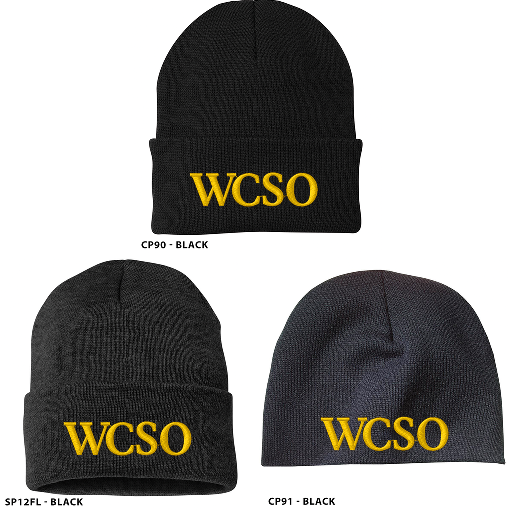 WCSO22 - Woodford County Clothing - "WCSO" Embroidered Beanie