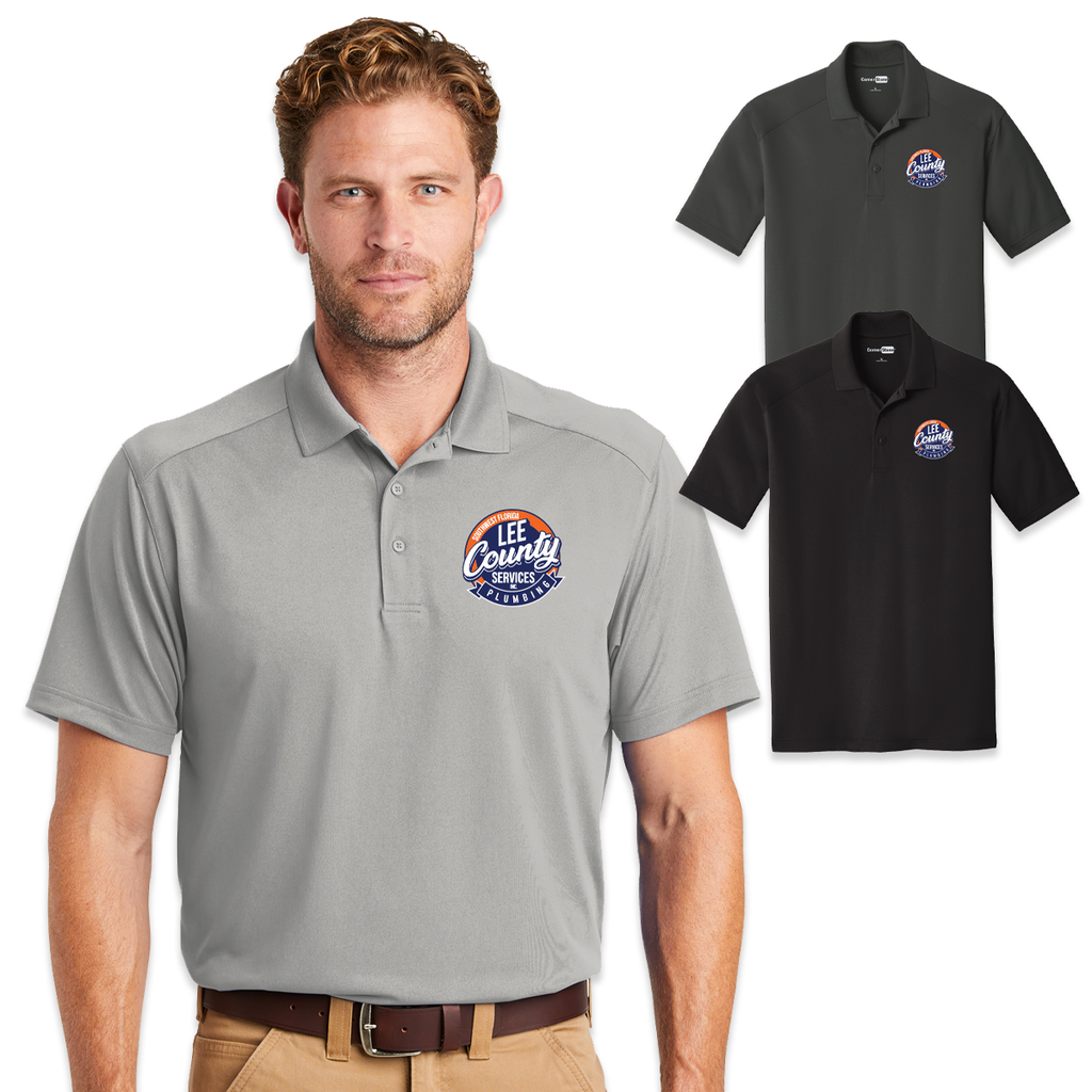 LCS - Lee County Service Corner Stone Lightweight Snag-Proof Polo